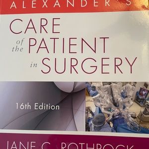 Care of patient in surgery